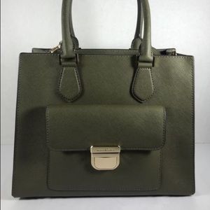 Green Micheal Kors Purse